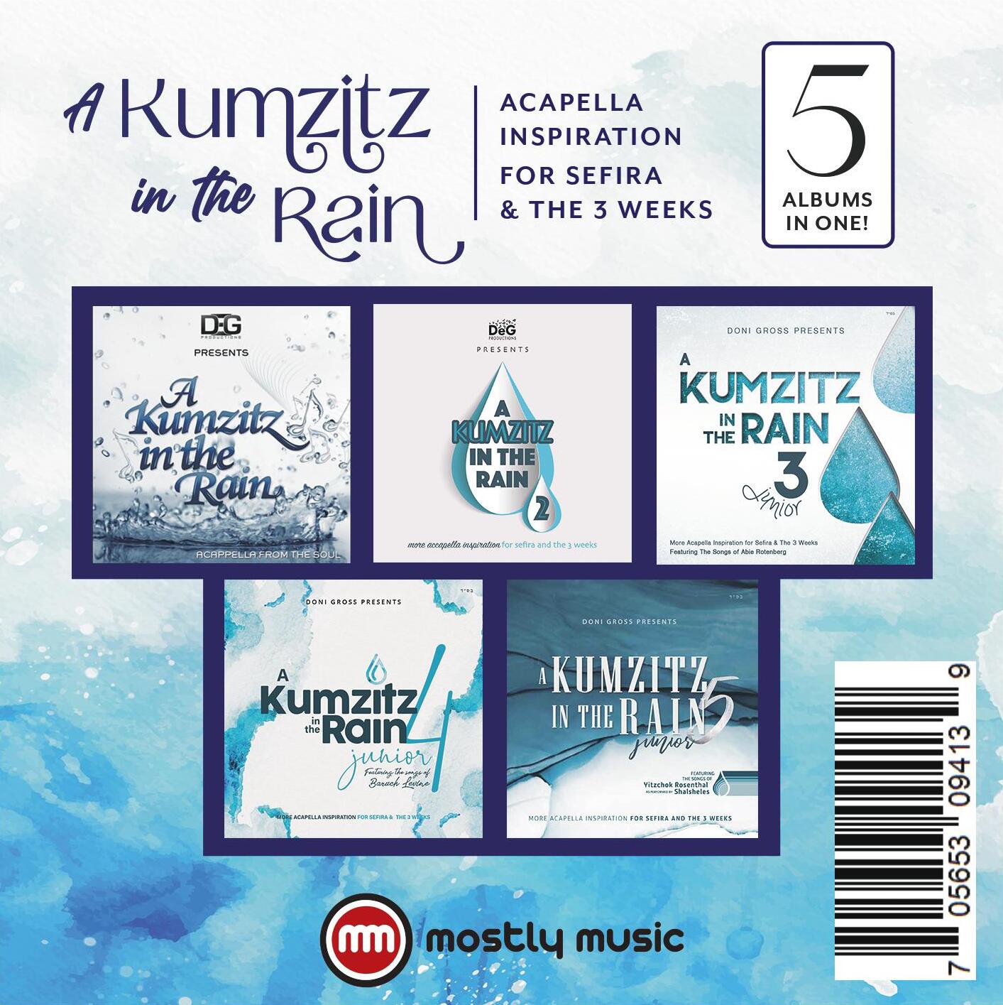 A Kumzitz In The Rain Collection (USB) — Jewish music USB | Judaica Square Lakewood