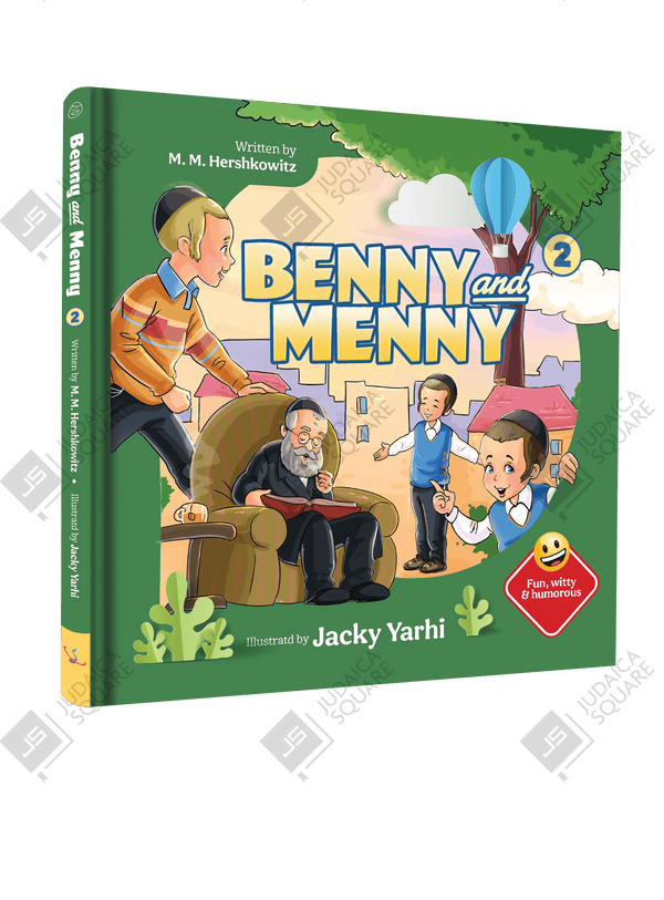Benny Menny 2 – Jewish comic book cover