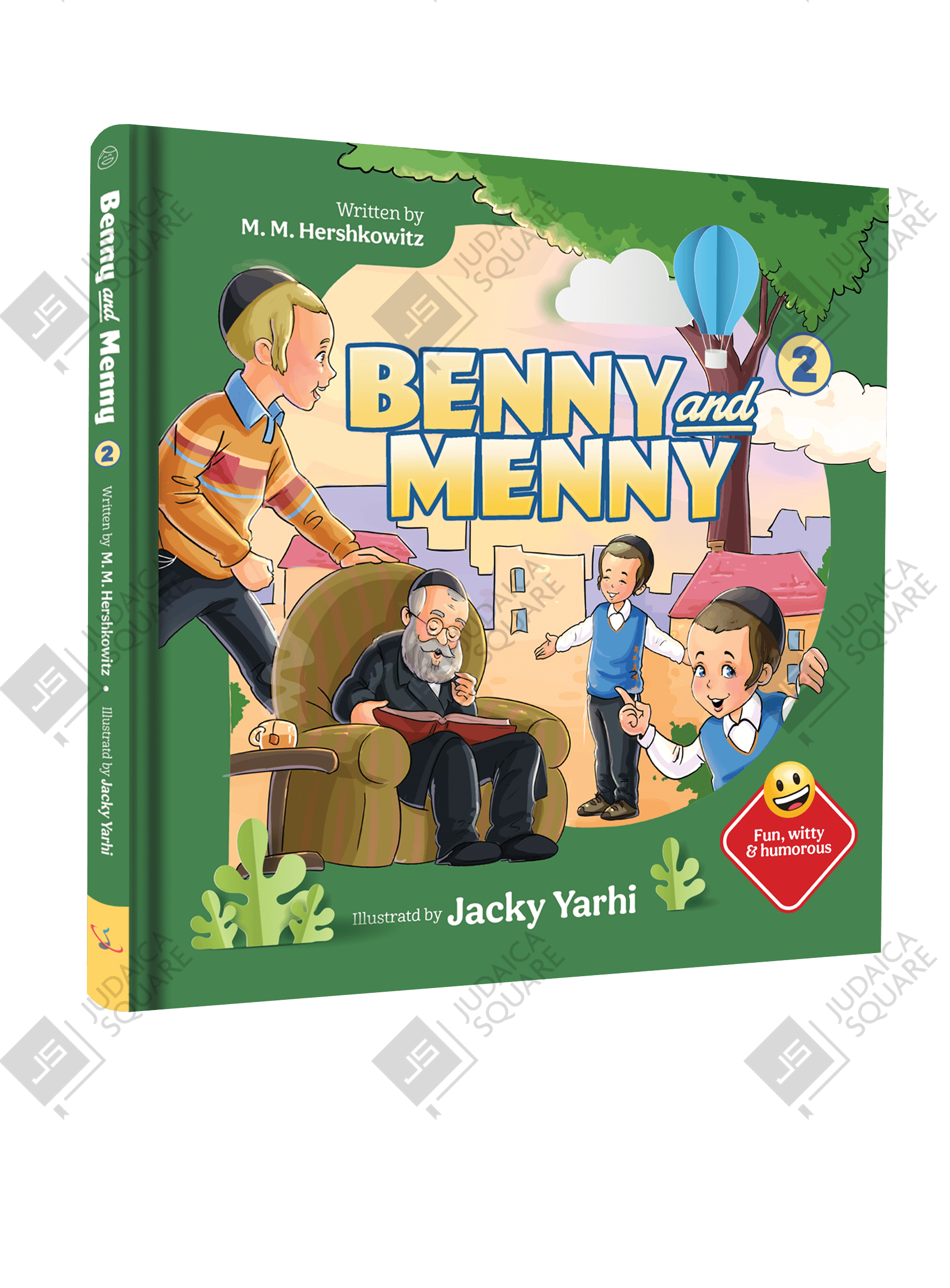 Benny Menny 2 – Jewish comic book cover