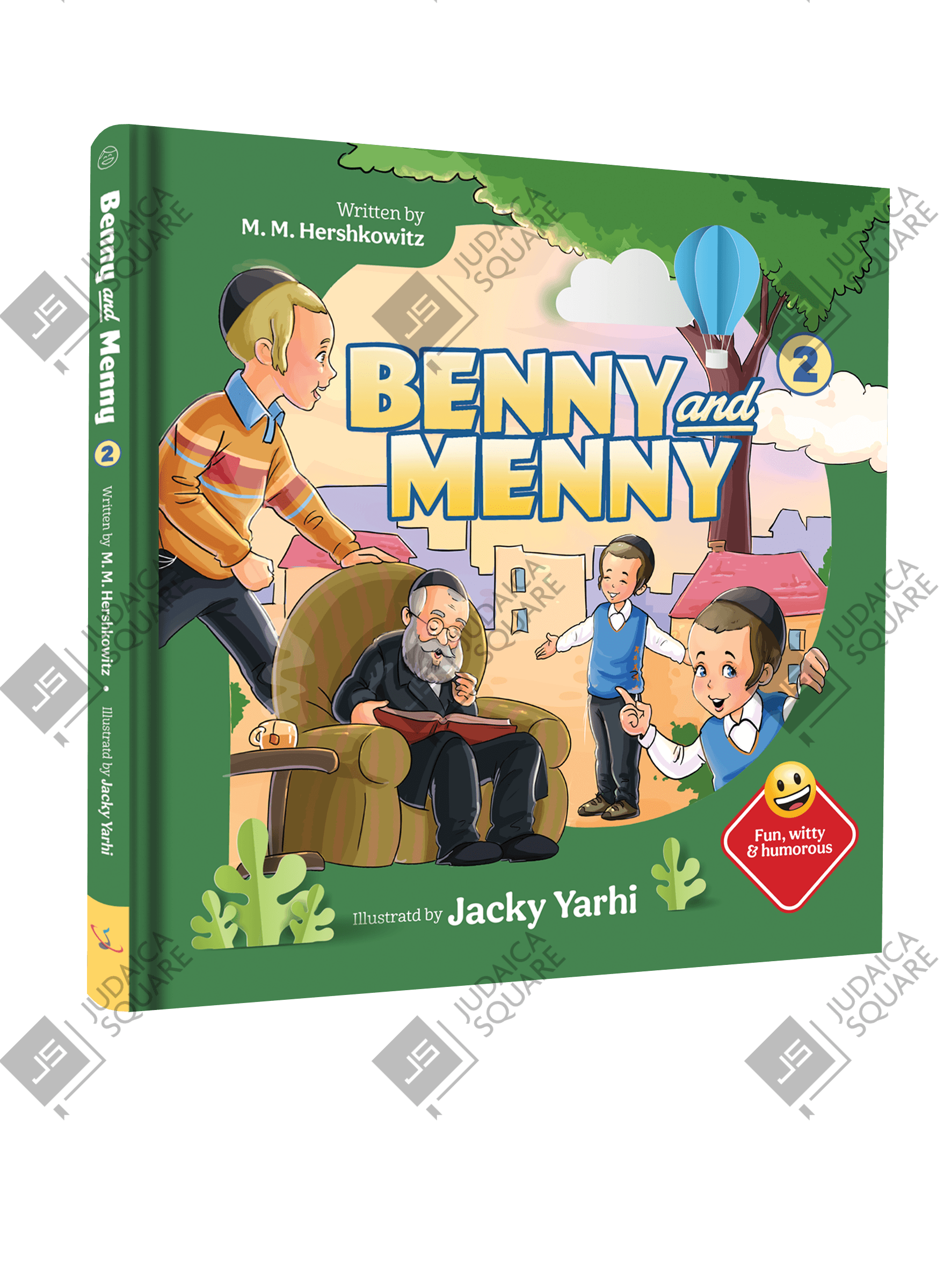 Benny Menny 2 – Jewish comic book cover