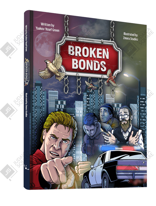 Broken Bonds – Jewish comic book cover