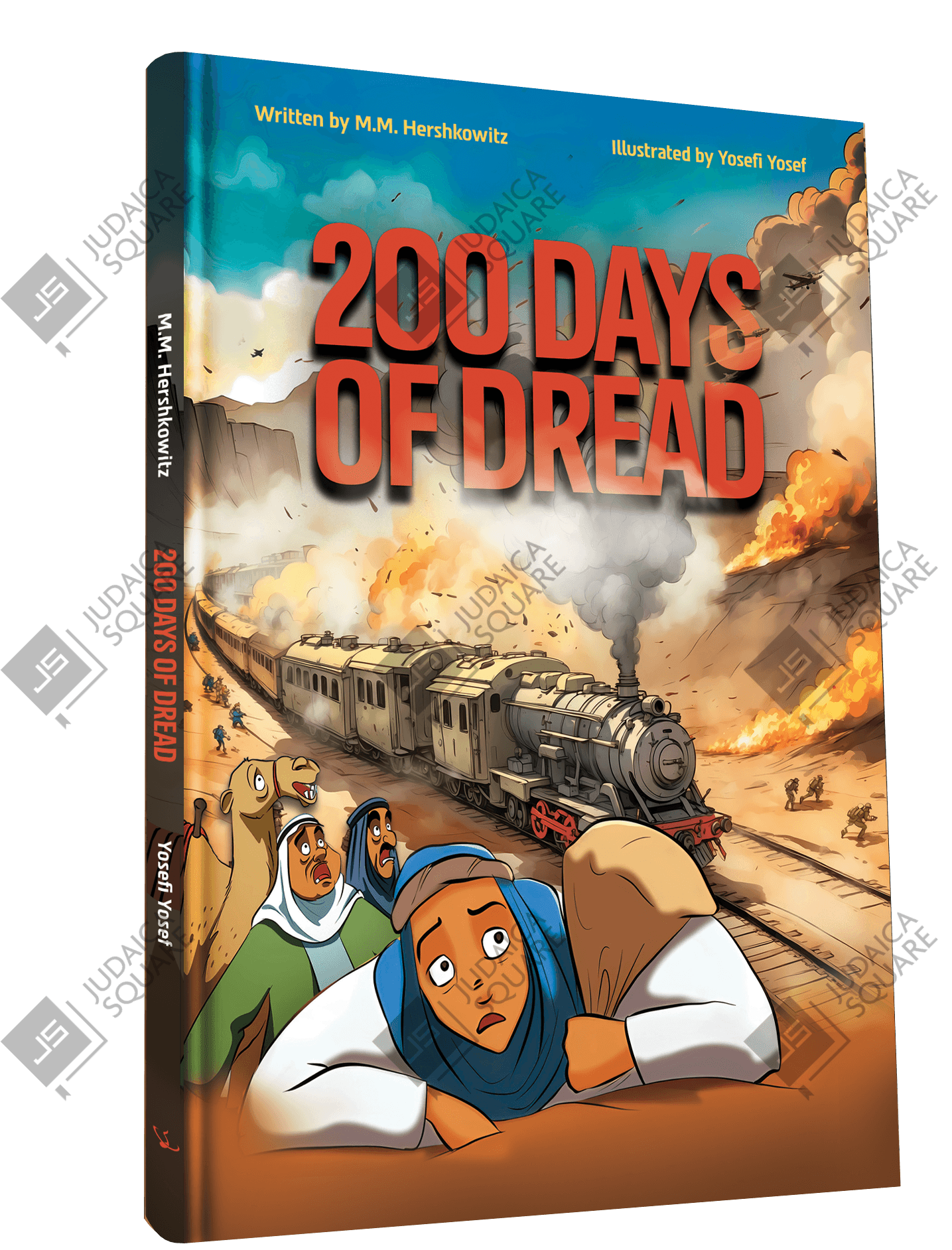 200 Days of Dread – Jewish comic book cover