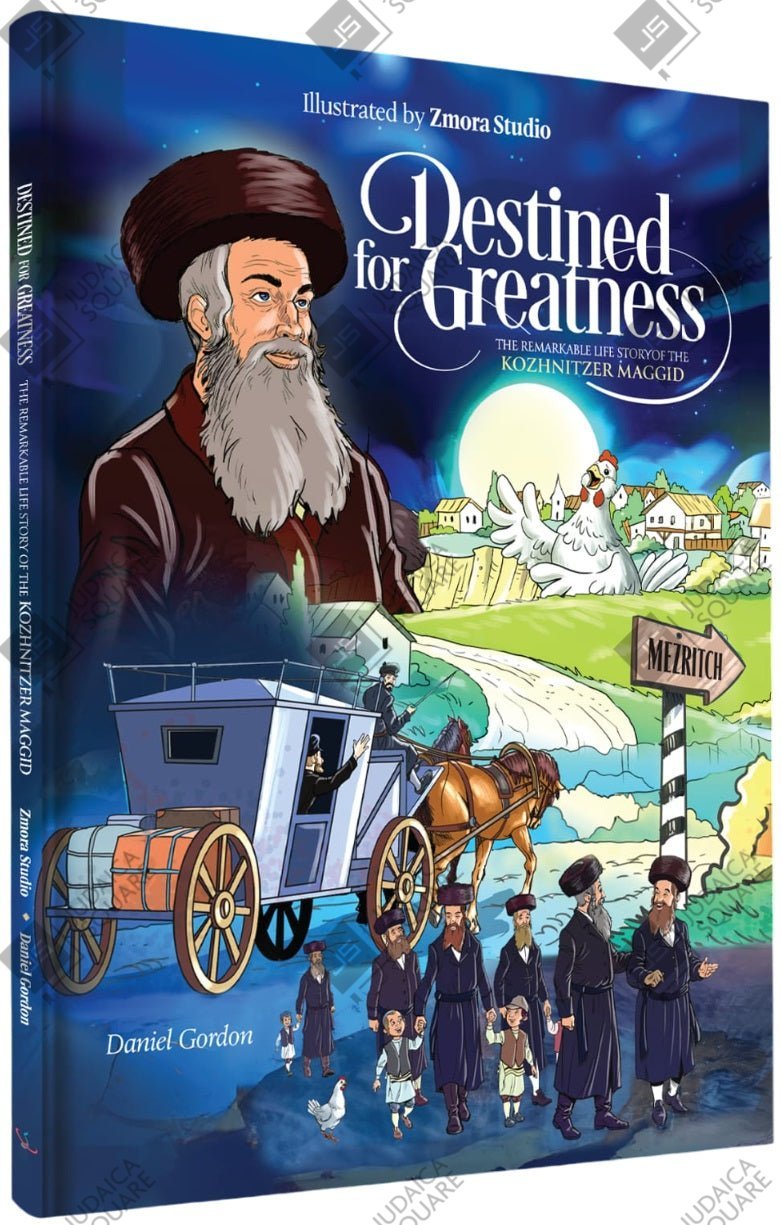 Destined For Greatness – Jewish comic book cover