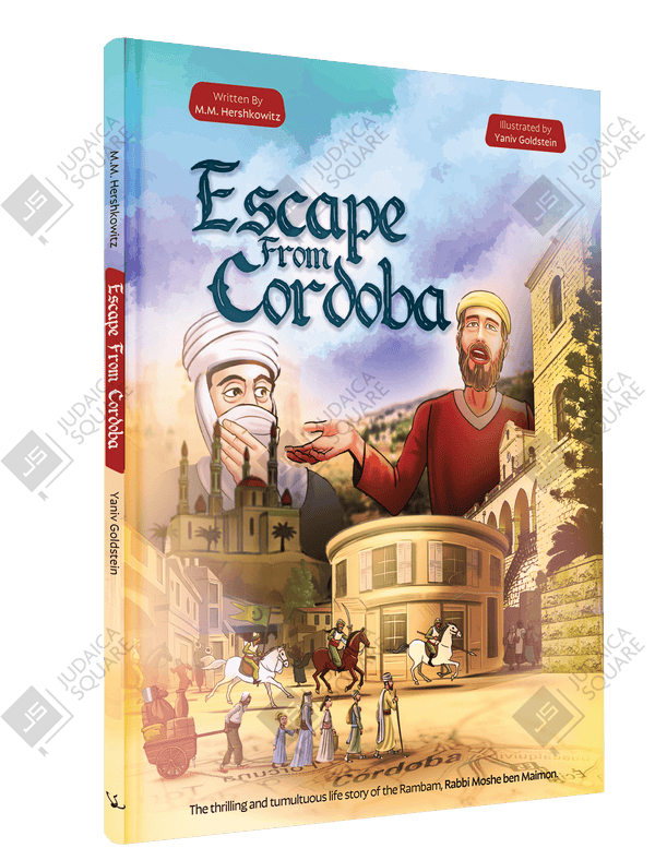 Escape From Cordoba – Jewish comic book cover