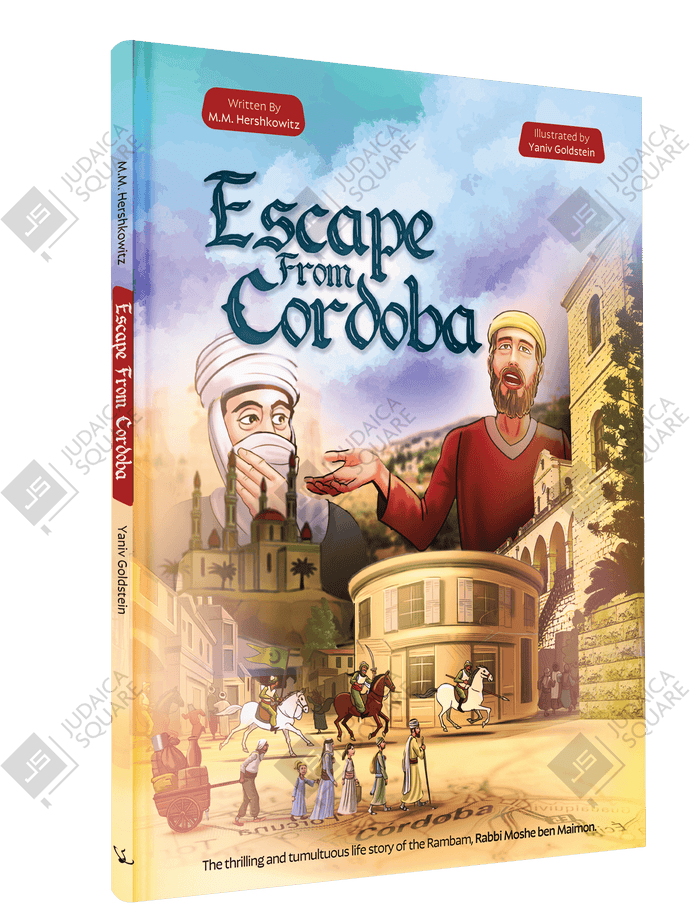 Escape From Cordoba – Jewish comic book cover