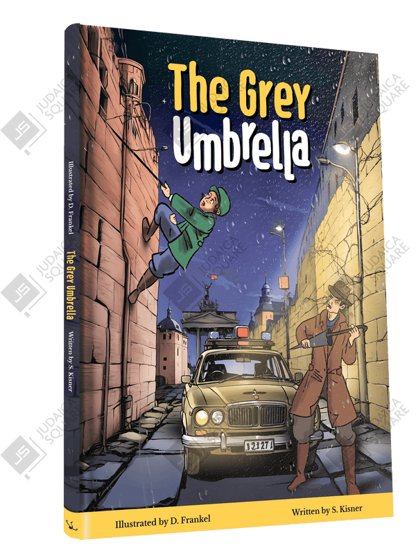 The Grey Umbrella – Jewish comic book cover