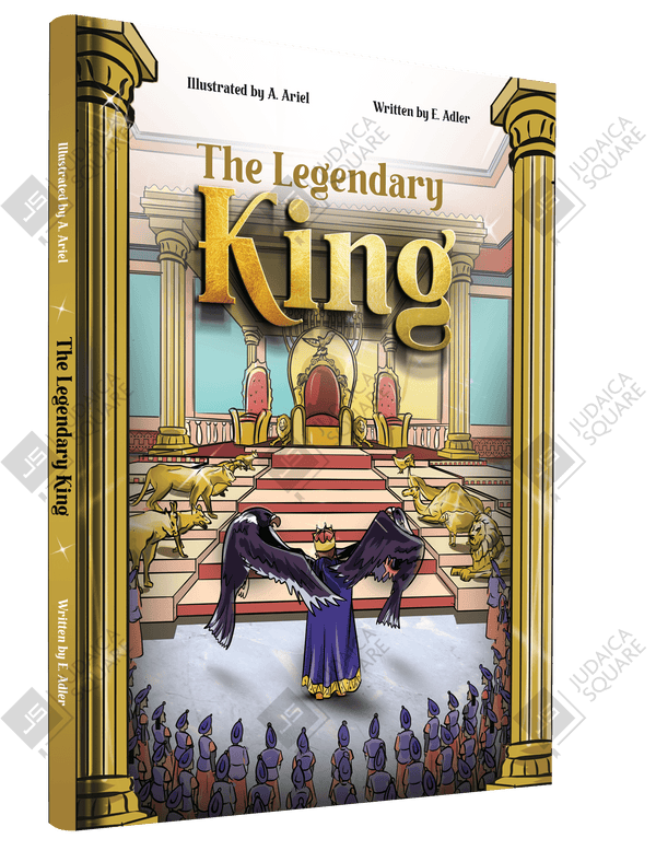 The Legendary King – Jewish comic book cover