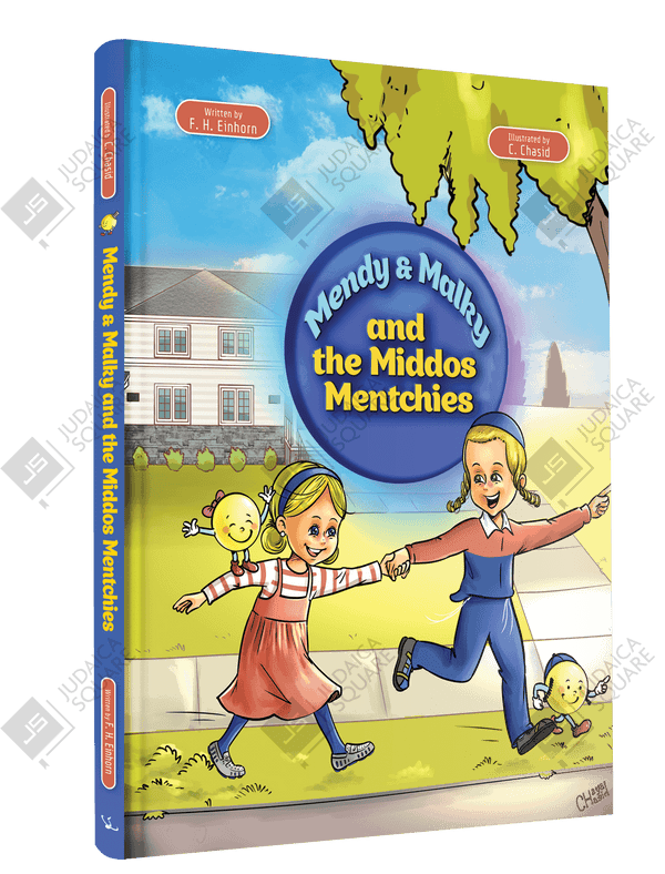 Mendy And Malky And The Middos Mentchies – Jewish comic book cover