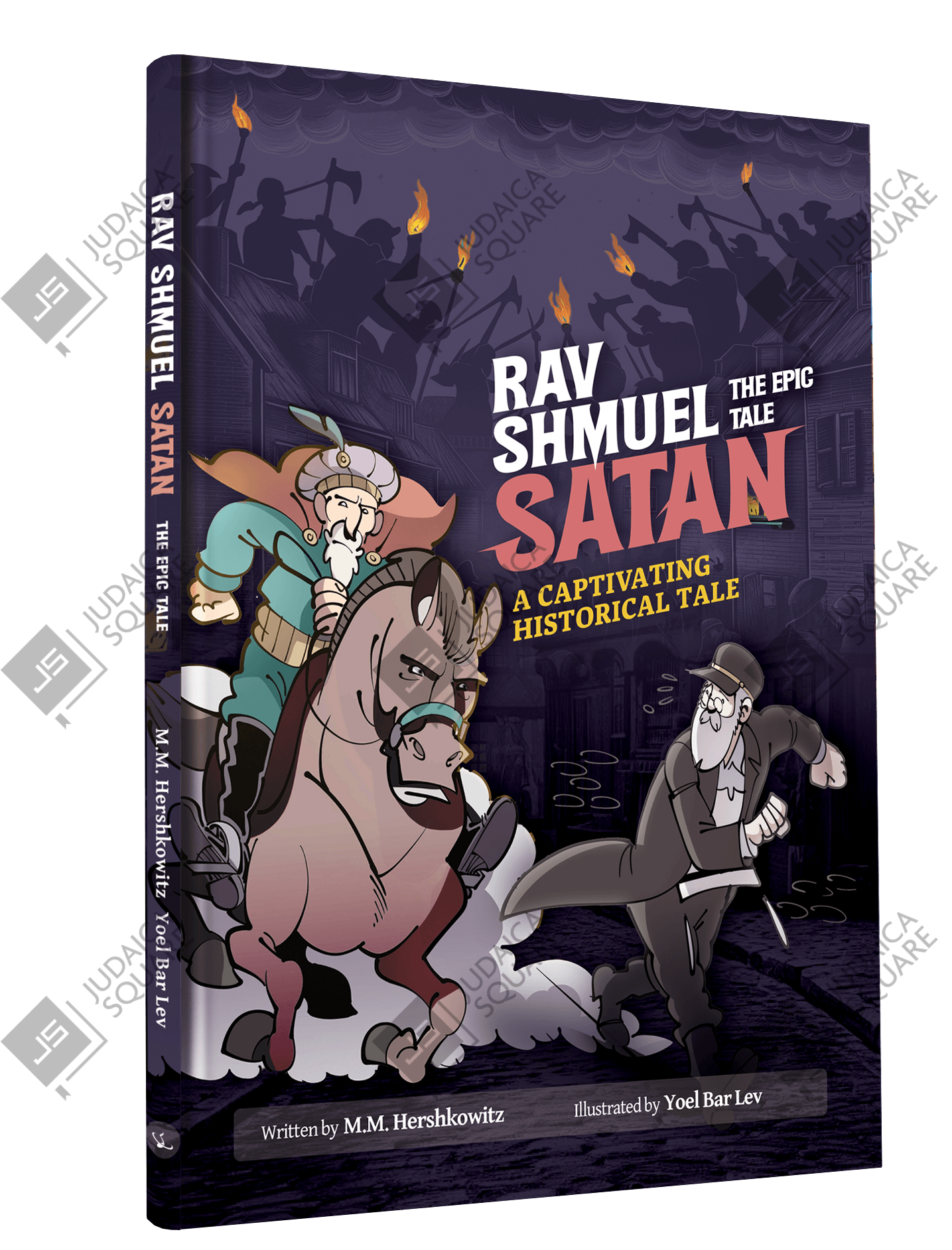 Rabi Shmuel Satan – Jewish comic book cover