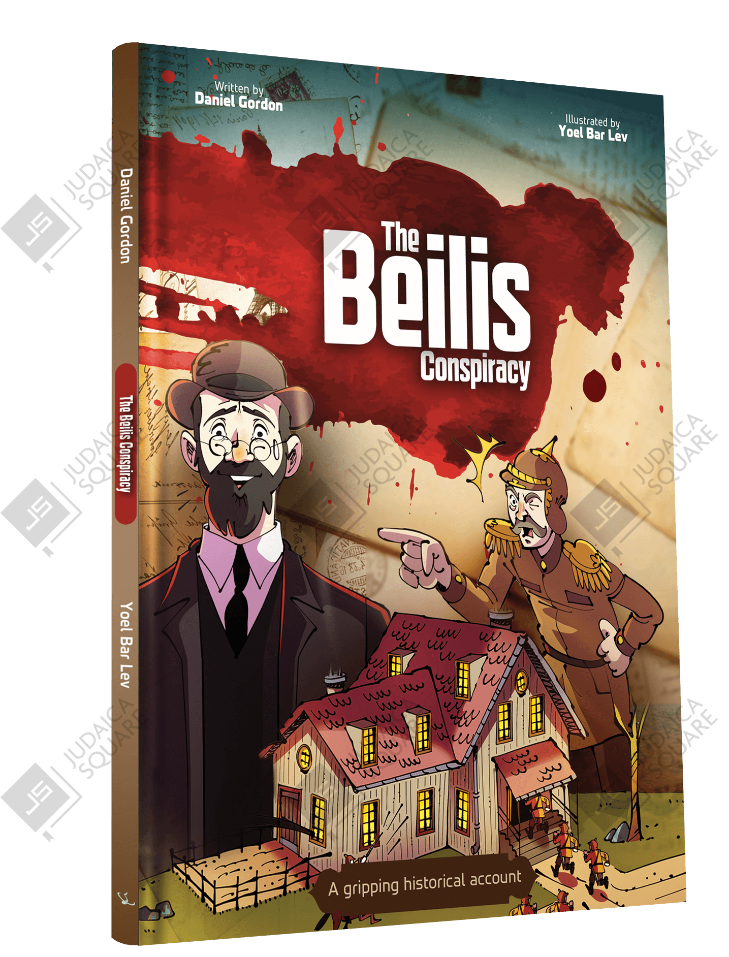 The Beilis Conspiracy – Jewish comic book cover