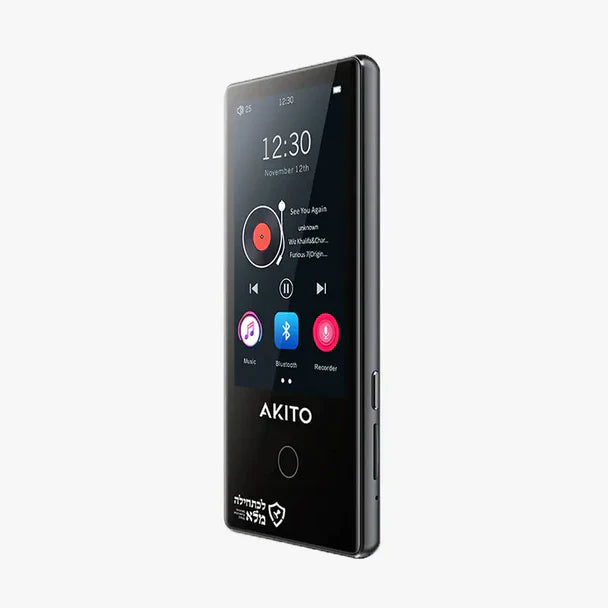 Akito L4 Kosher MP3 Player No Sd Slot - 16GB — kosher MP3 player | Judaica Square Lakewood
