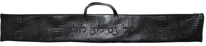 Prestige Croc Lulav Bag — Croc Design, Regal Collection (L640F-BK)