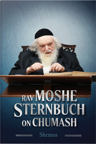 Front cover of Rav Moshe Sternbuch on Chumash Shemos by Rav Moshe Sternbuch
