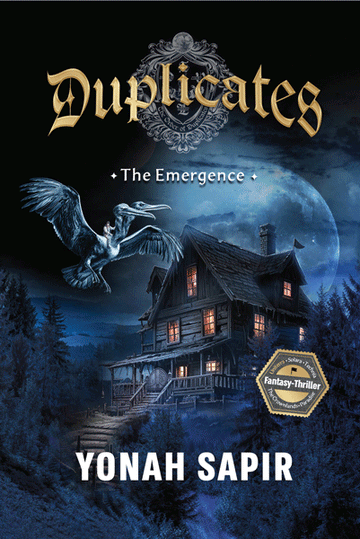 Duplicates The Emergence — Jewish fantasy suspense novel hardcover | Judaica Square Lakewood