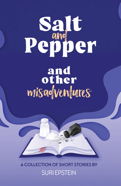 Salt and Pepper and other Misadventures — Jewish stories hardcover cover | Judaica Square Lakewood
