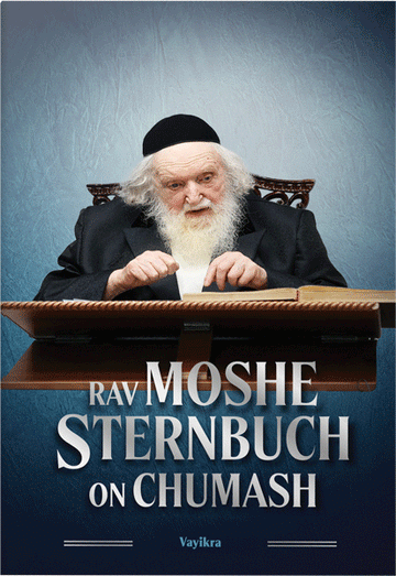 Rav Moshe Sternbuch on Chumash Vayikra — parshah sefer | Judaica Square Lakewood