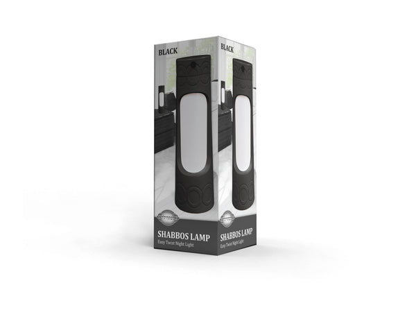 Black Shabbos Lamp | Judaica Square Lakewood