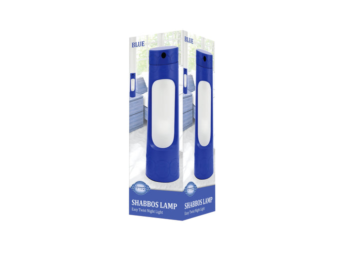 Blue Shabbos Lamp — Children's Toy by Chazak Kinder | Judaica Square Lakewood