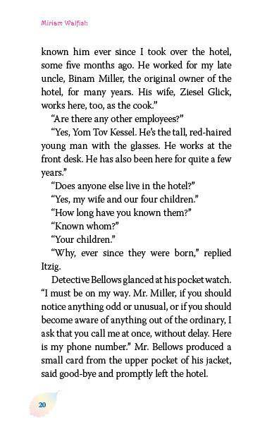 Liba and the Feather Thief — inside page 4