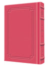 Signature Leather Large Type Tehillim Fuchsia Pink Full Size — Tehillim signature leather | Judaica Square Lakewood