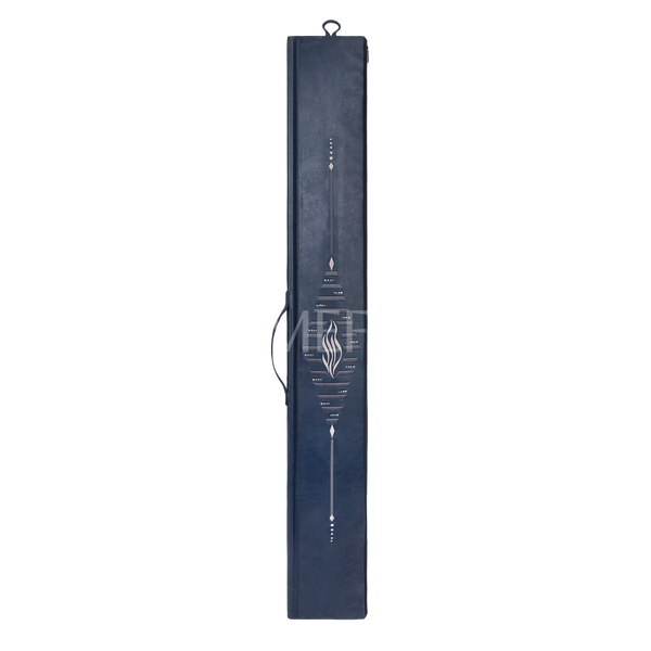Mefoar Navy Leather Lulav Bag #248N - Lulav & Esrog Holders