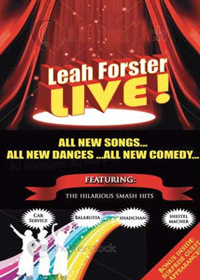 Leah Forster - Live DVD — Jewish music DVD | Judaica Square Lakewood