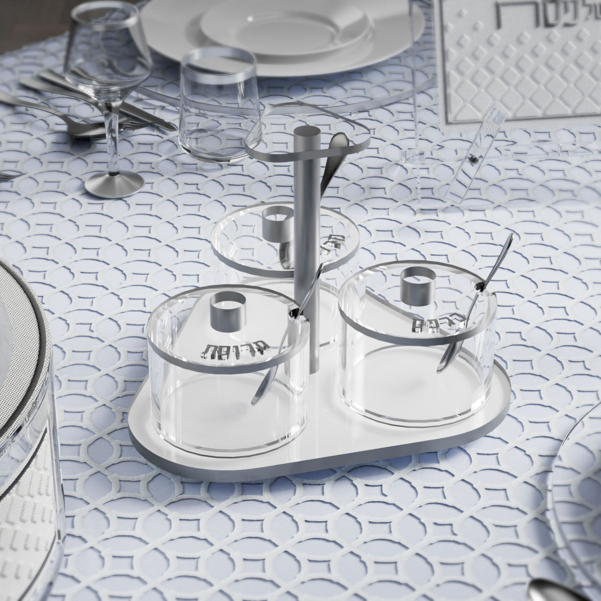 Seder Night Dish Set — image 4 | Judaica Square Lakewood