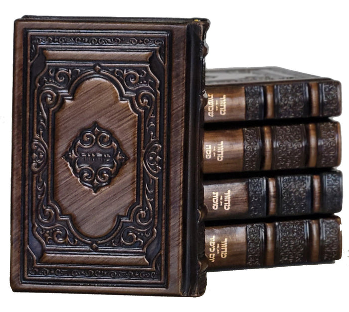 Antique bronze Kaftor kallah machzor set 1537 | Judaica Square Lakewood