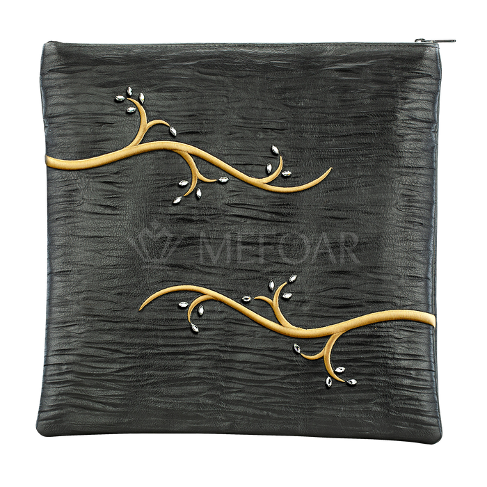 Tallis and Tefillin Bag Design #520 - Solid Exotic Leather - Tallis Bags | Judaica Square Lakewood