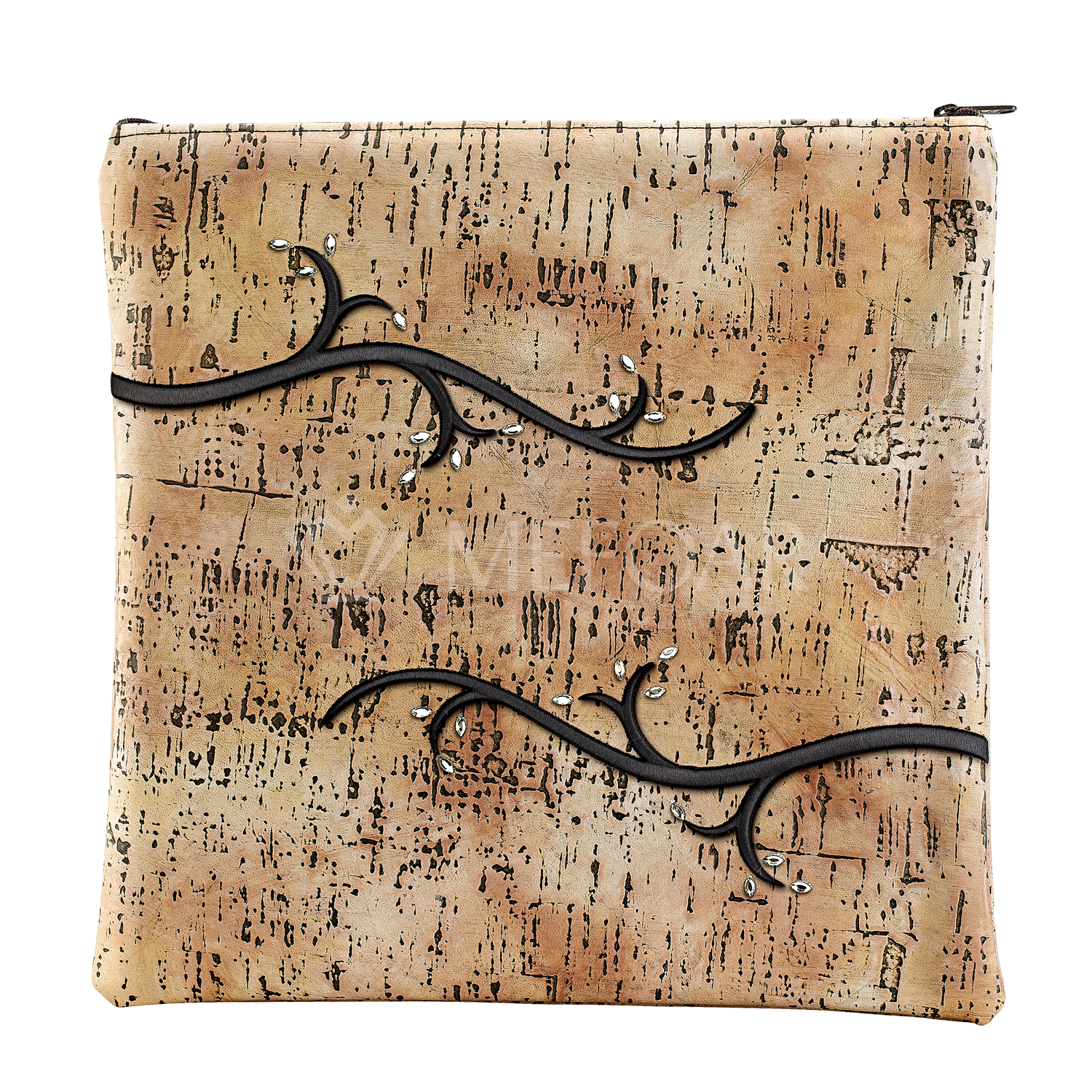 Tallis and Tefillin Bag Design #520 - Solid Exotic Leather - Tallis Bags view 3 | Judaica Square Lakewood
