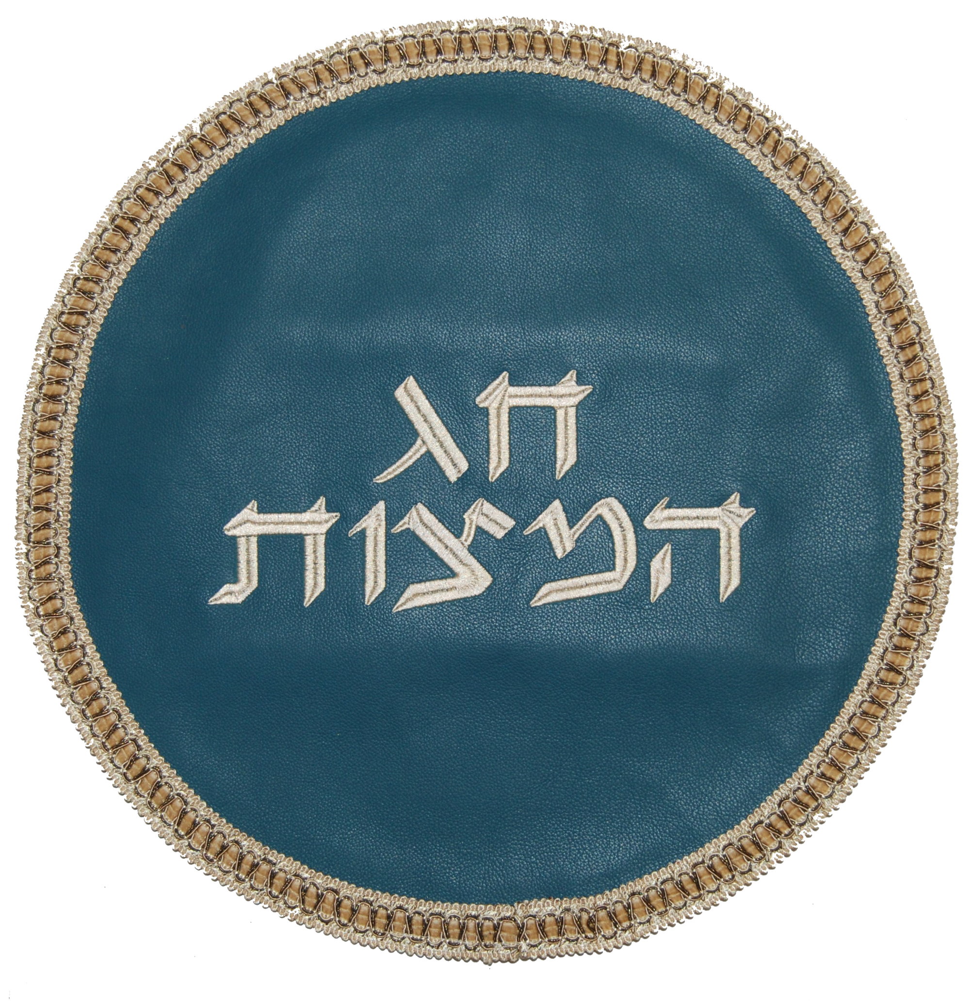 Prestige Classic Leather Matzah Cover (MA100B-TL)