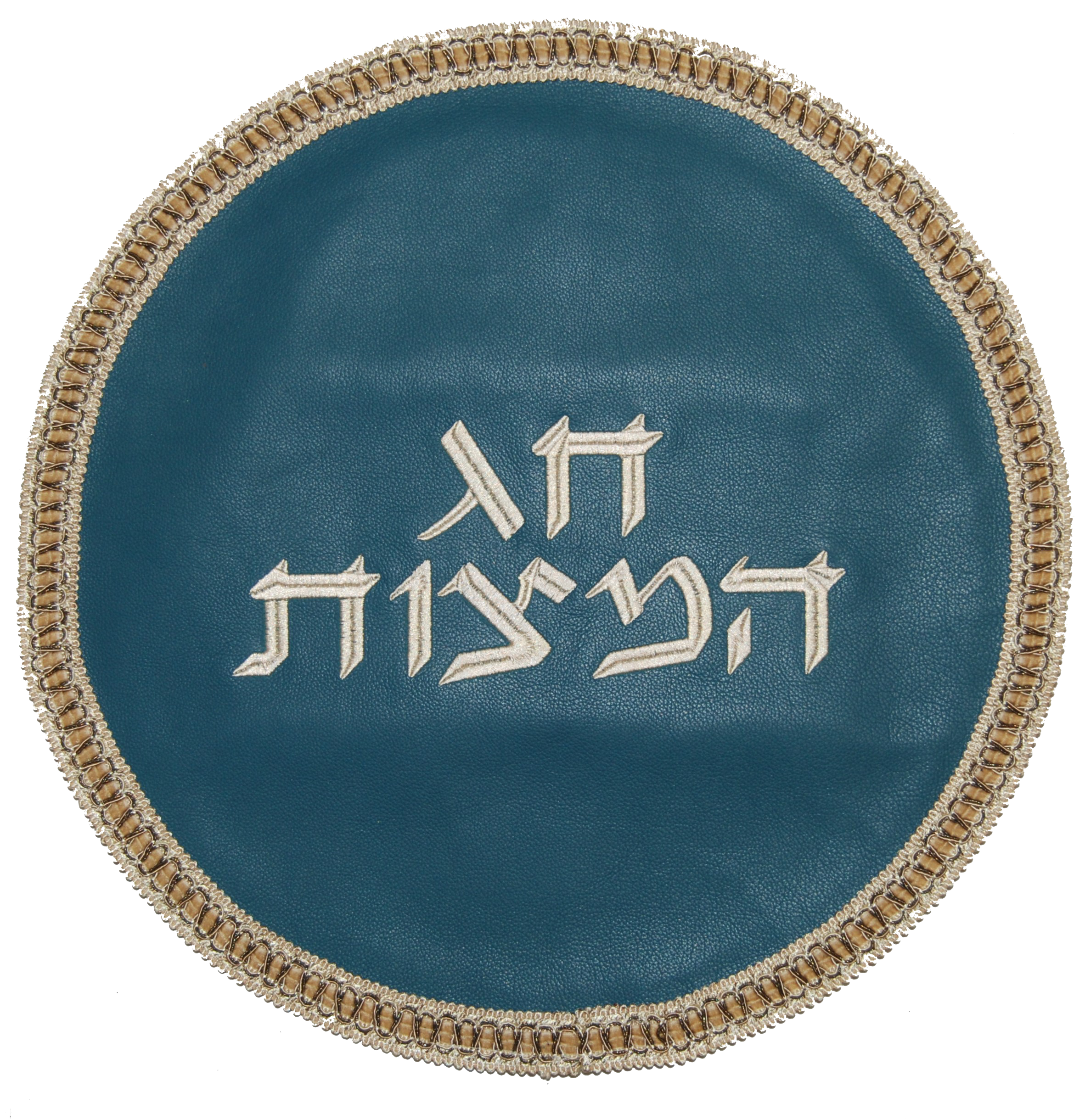 Prestige Classic Leather Matzah Cover (MA100B-TL)