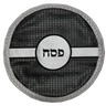 Prestige Custom Leather Matzah Cover (MA160-BK)