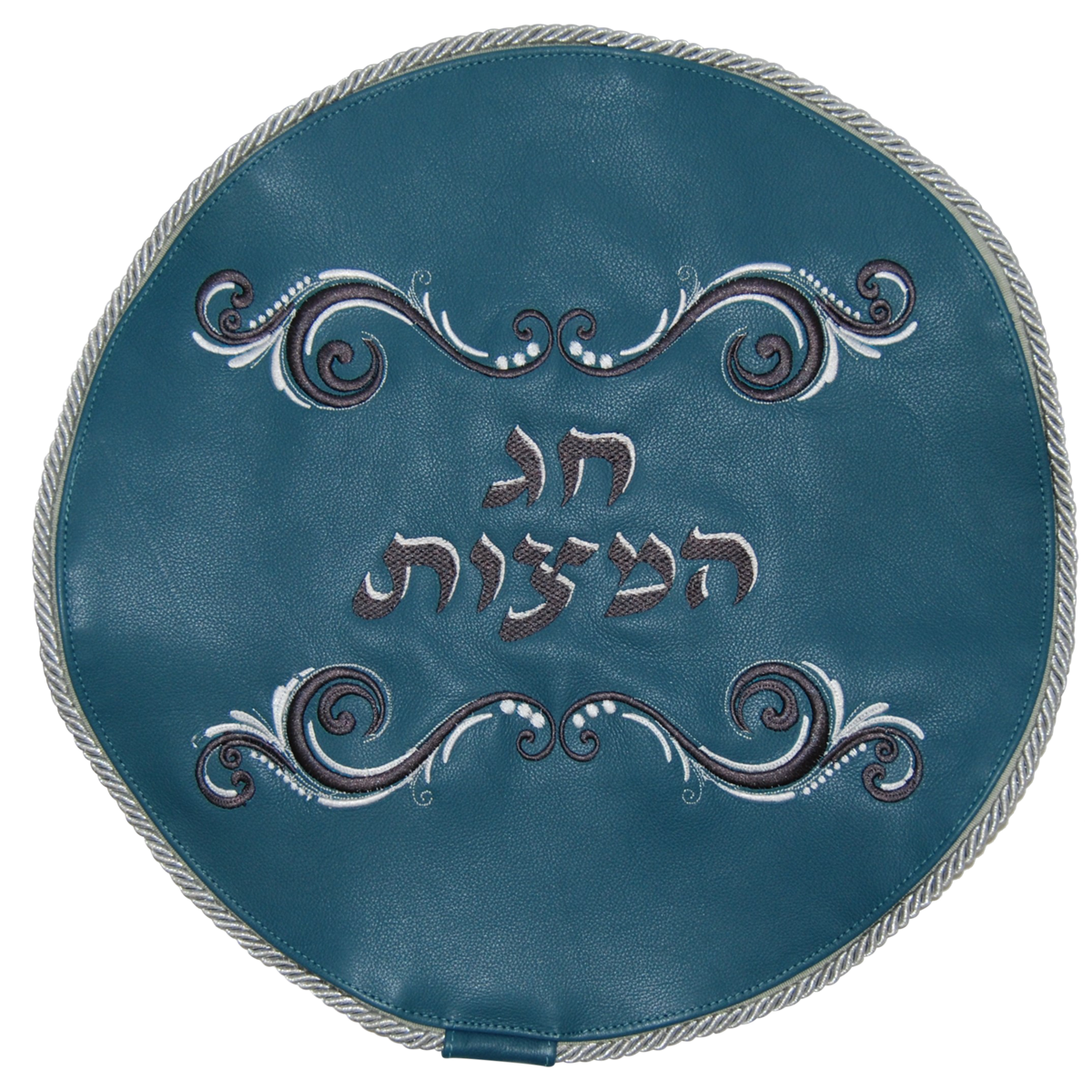 Prestige Classic Leather Matzah Cover (MA180-TL)