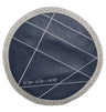 Prestige Custom Leather Matzah Cover — Geometric Design (MA215-CO)
