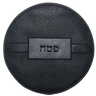 Prestige Custom Leather Matzah Cover (MA750-NV)