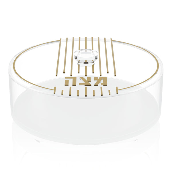 Linear Round Matzah Box — main | Judaica Square Lakewood