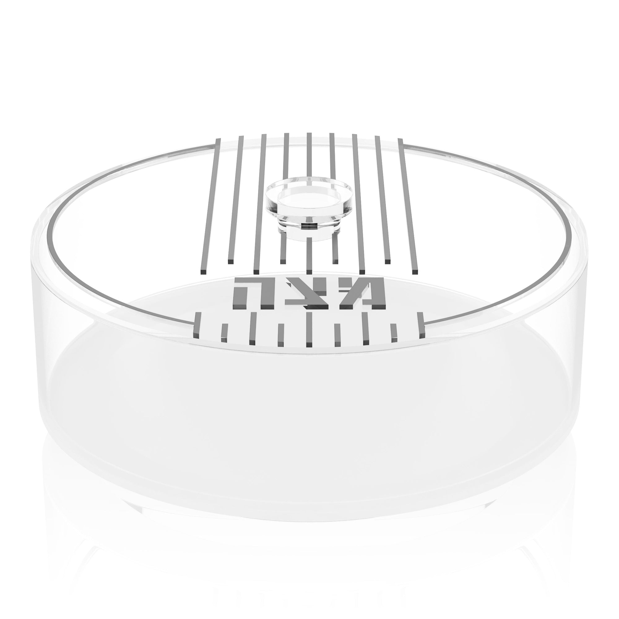 Linear Round Matzah Box — image 2 | Judaica Square Lakewood