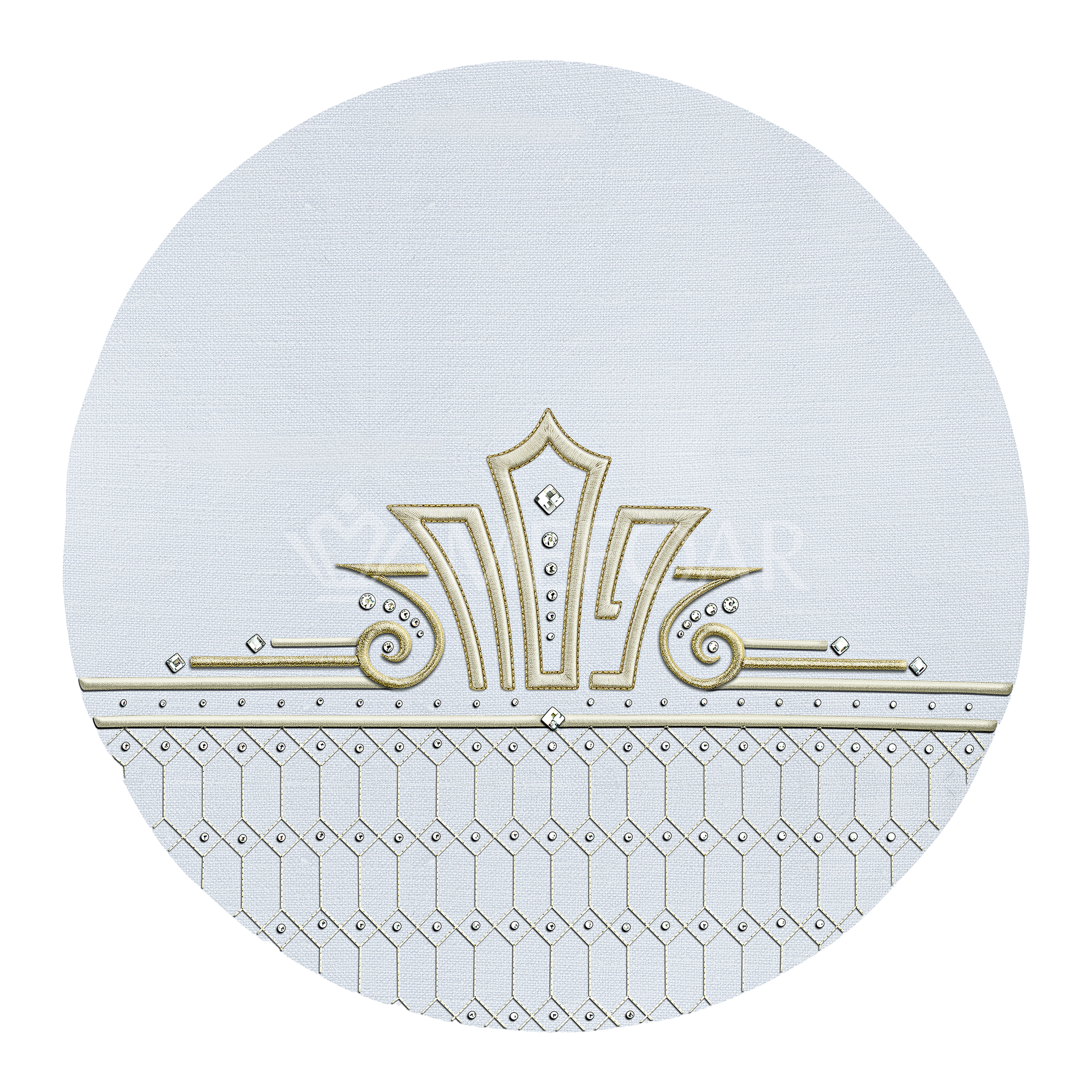 Matza Cover - Style #1338, Empress Collection - Matzah Covers