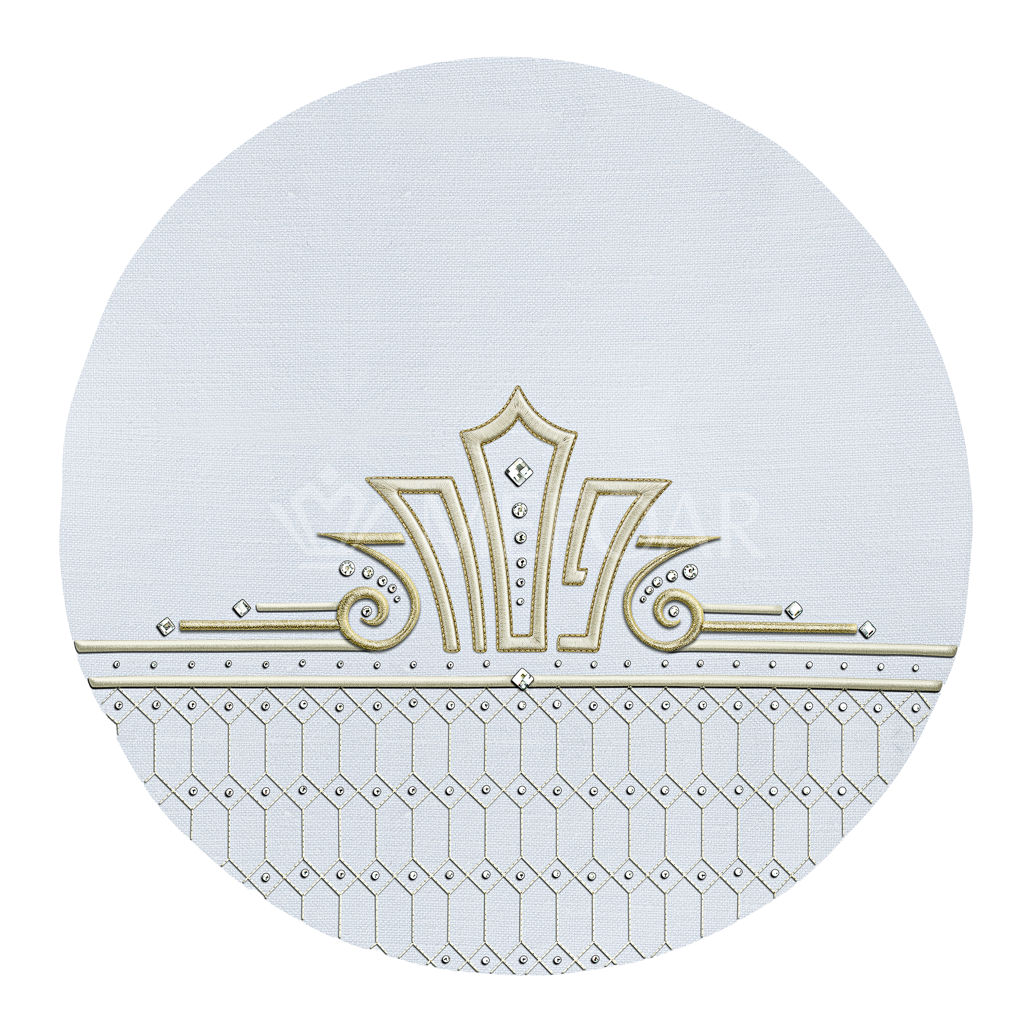 Matza Cover - Style #1338, Empress Collection - Matzah Covers