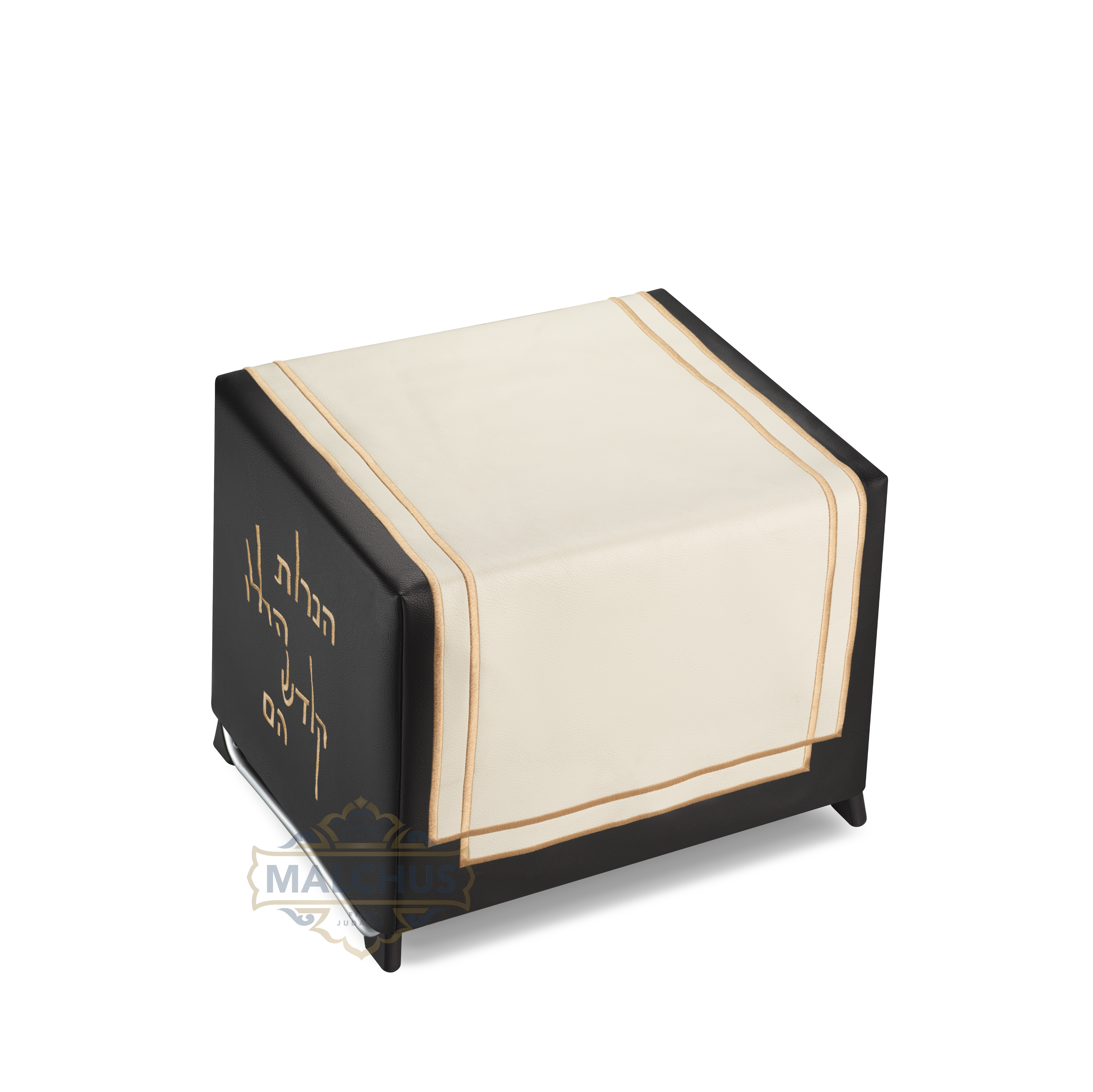 Chanukah Menorah Table Cover #502 Black - Chanukah