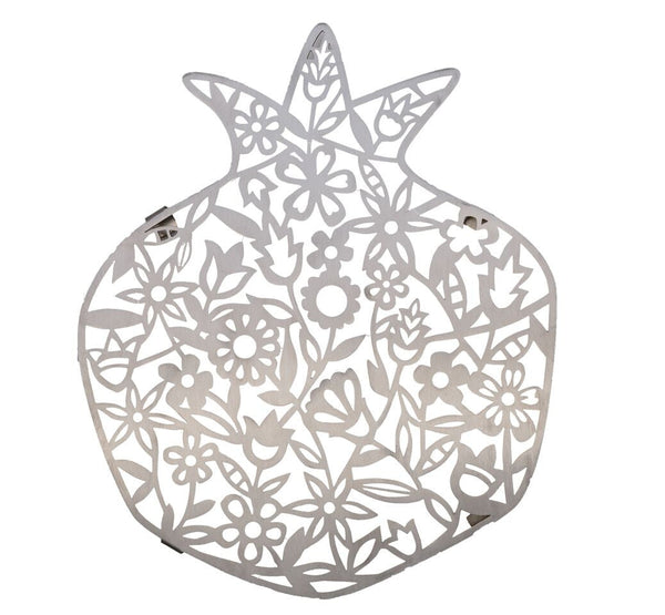 Emanuel Stainless Steel Laser Cut Trivet-- Flowers (EM-MHA2)