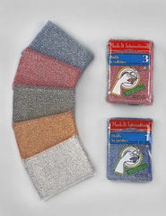 Kosher Metallic Dolly Scrubber Sponge