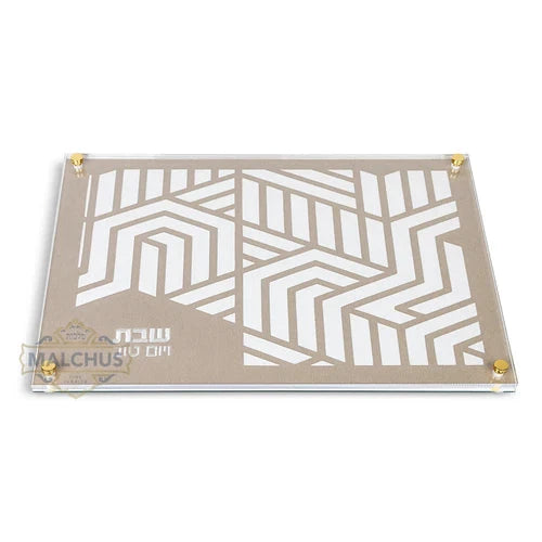 Challah Board: Glass Line Design