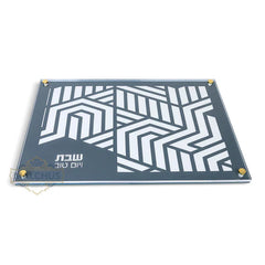 Challah Board: Glass Line Design