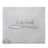 Challah Cover: Pu Leather Cursive Design
