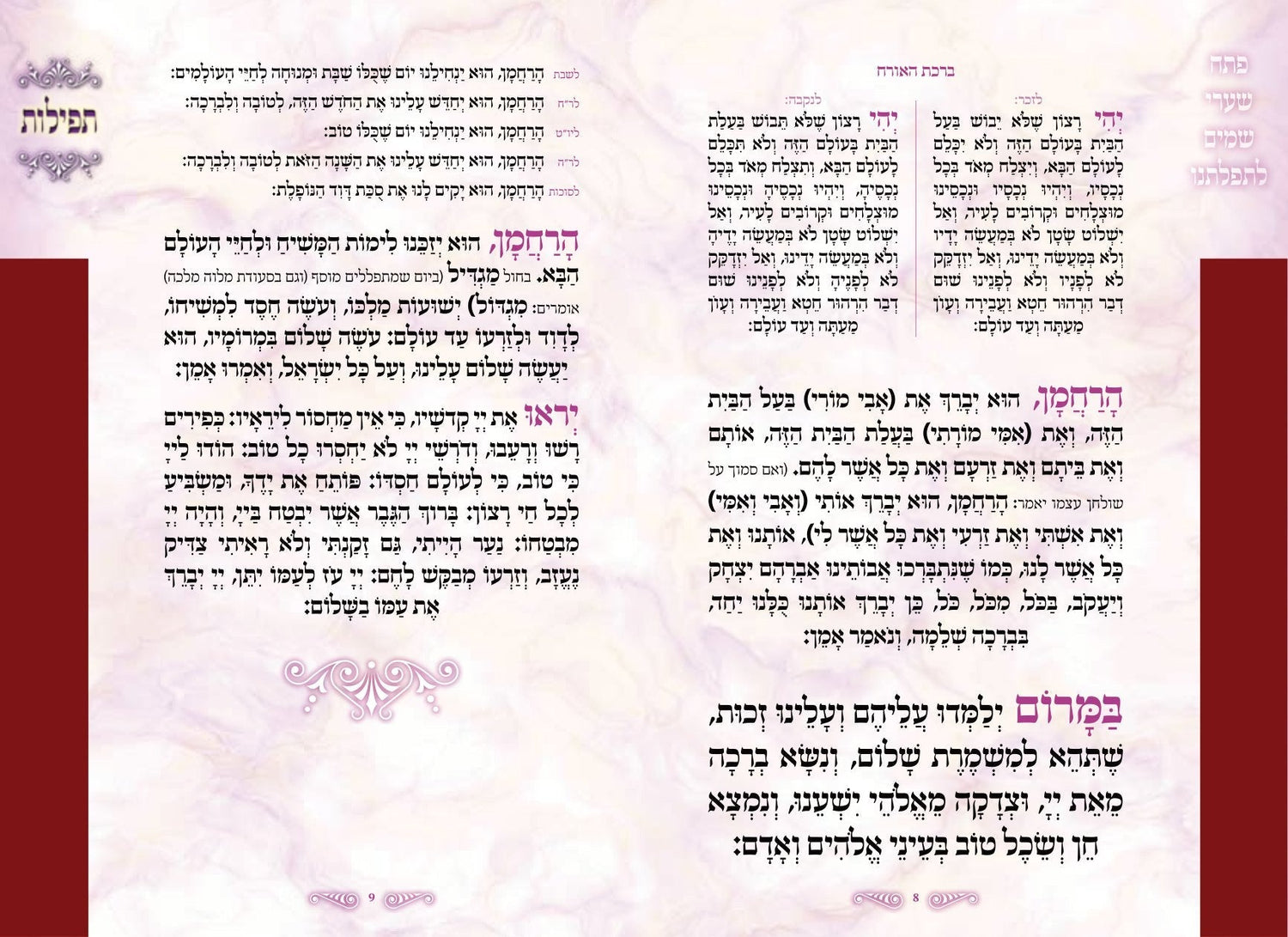 Eisher Chayil: Assorted Prayers