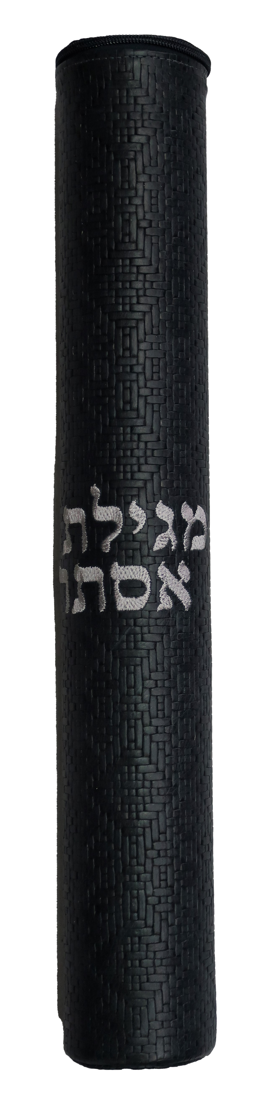 Personalization preview — Regal Leather Megillah Tube — Union Braid