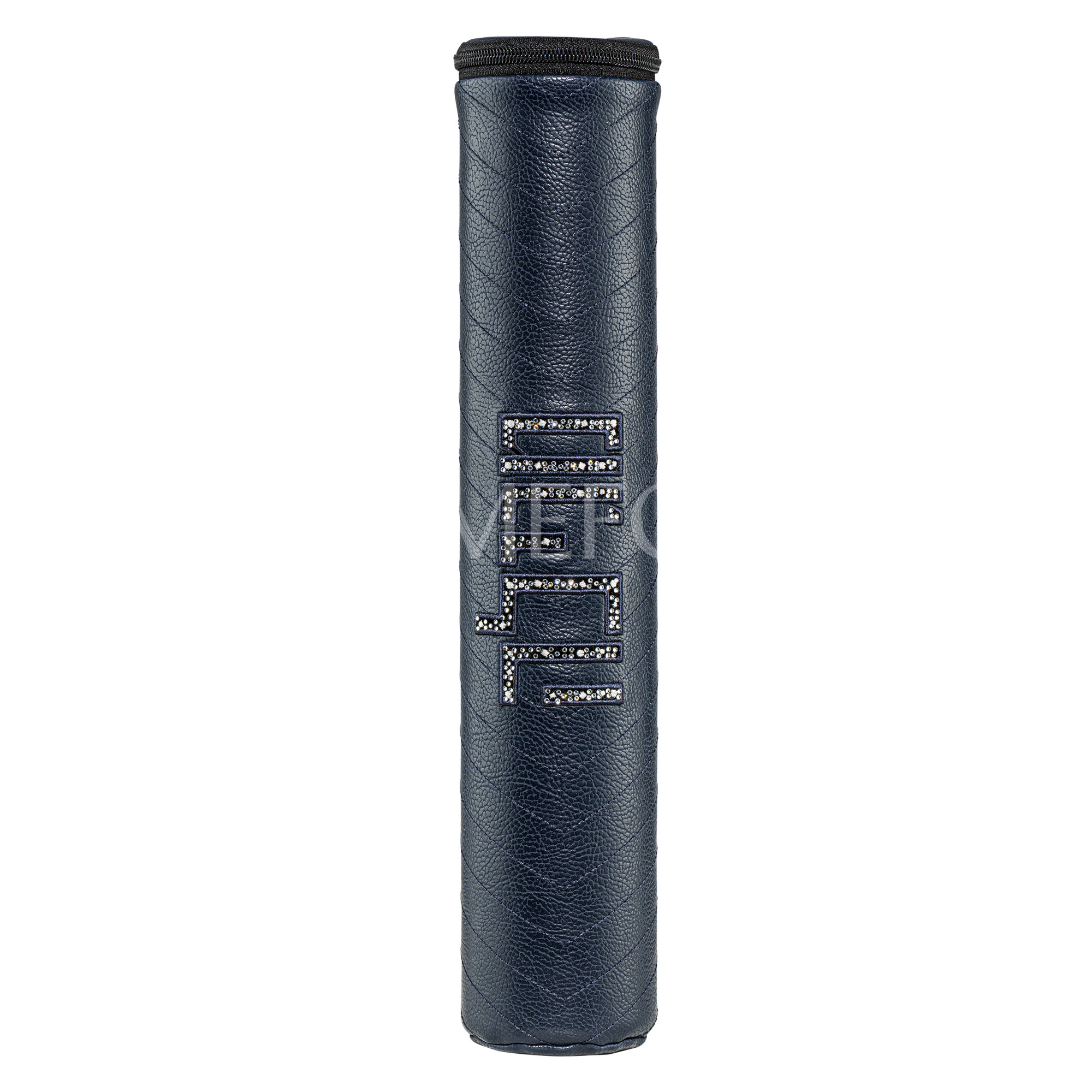 Navy Leather Megillah Holder - 1374 - Megillah Cases