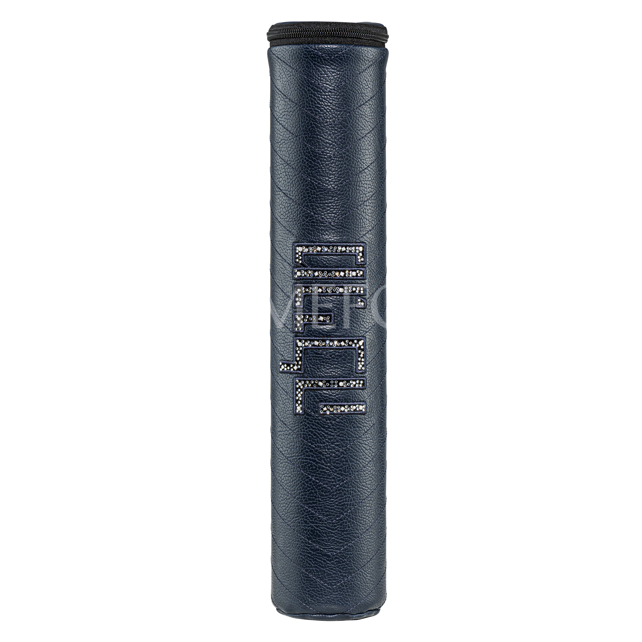 Navy Leather Megillah Holder - 1374 - Megillah Cases